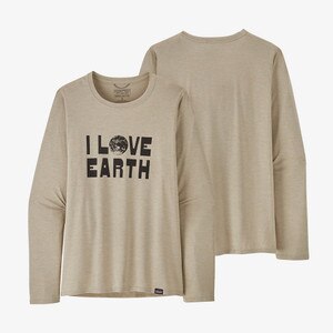 Patagonia Cap Cool Daily Graphic Shirt Women's in Earth Love Pumice X Dye